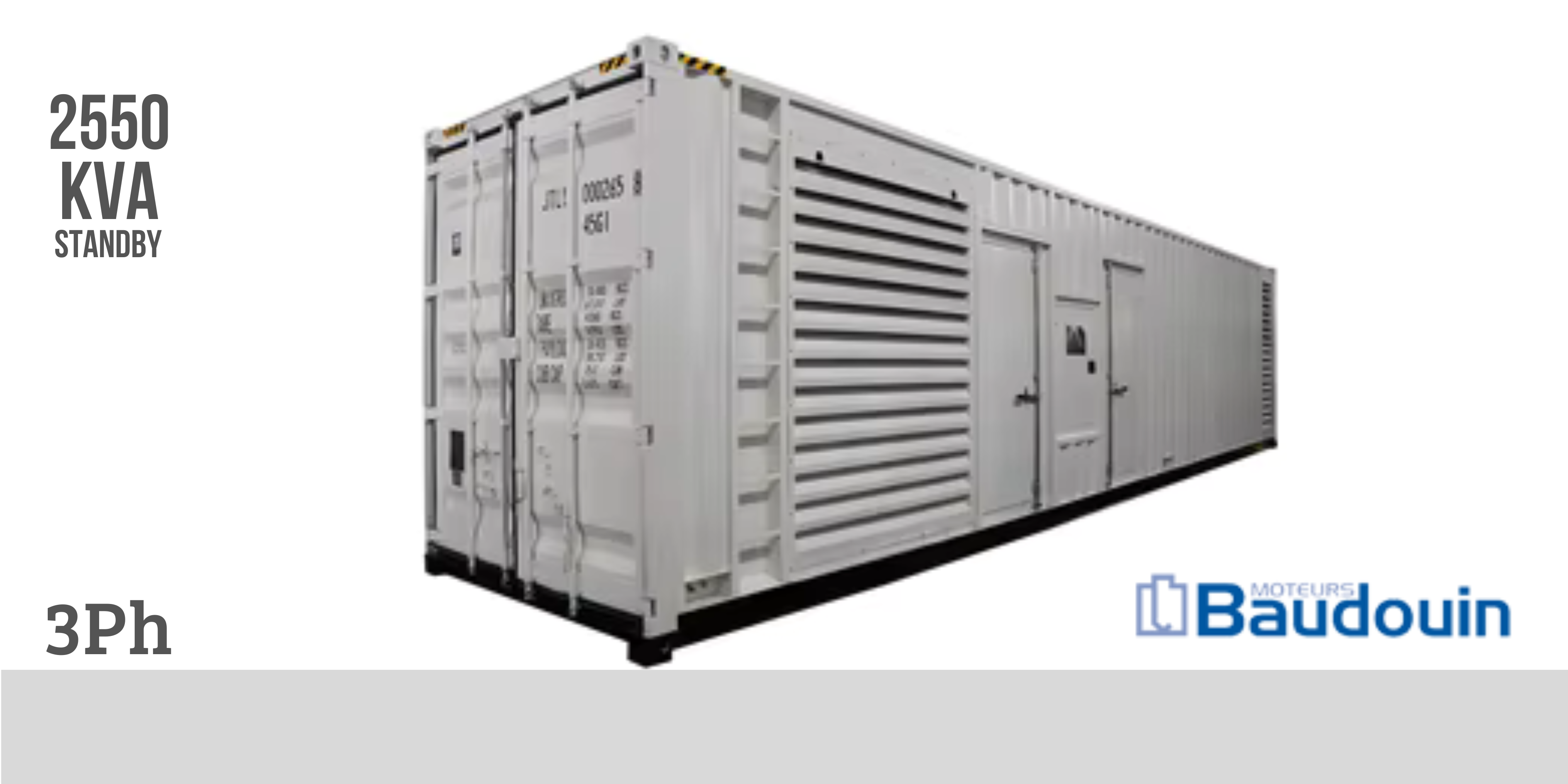 Baudouin Diesel Generators 