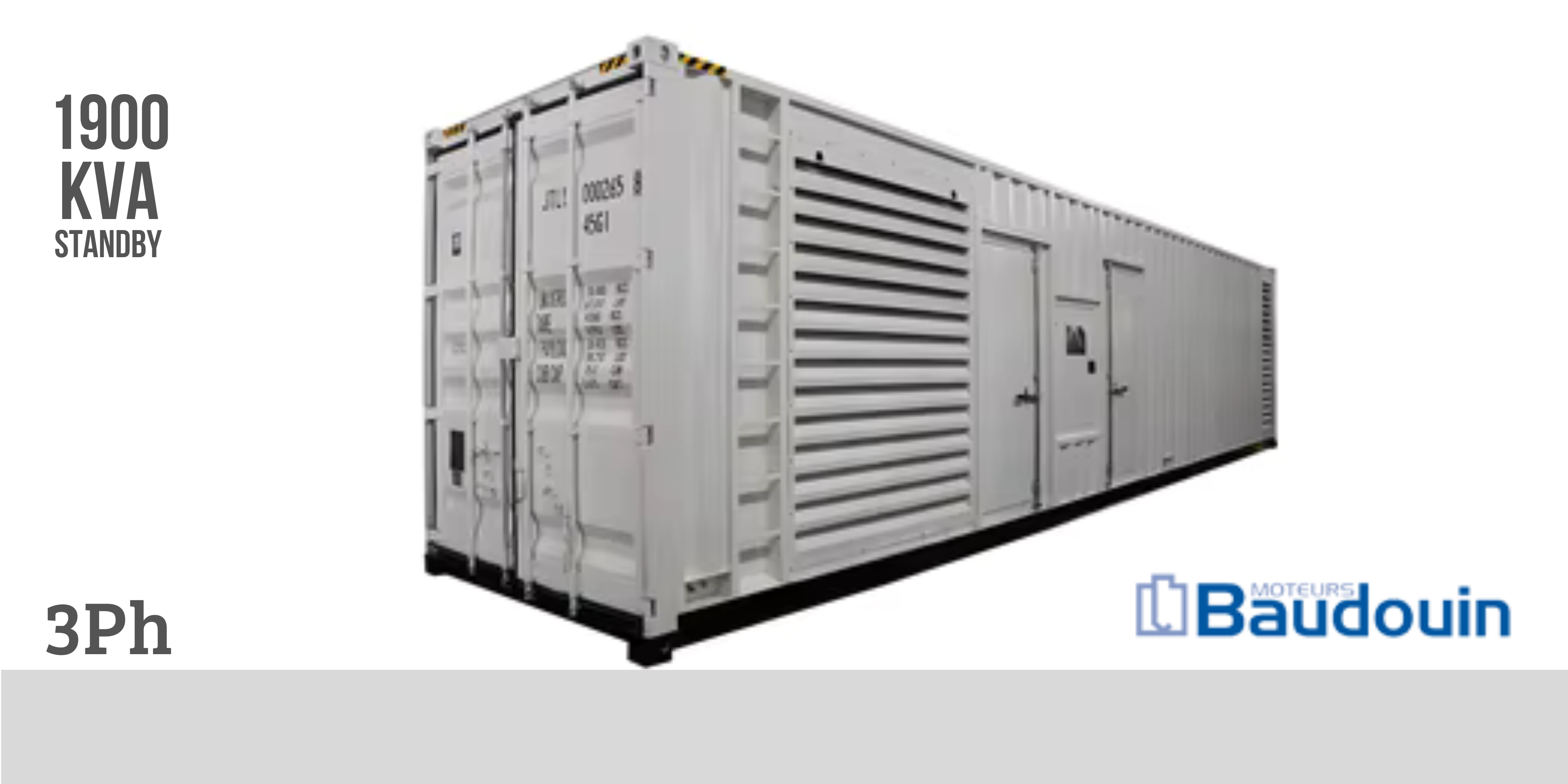 Baudouin Diesel Generators 