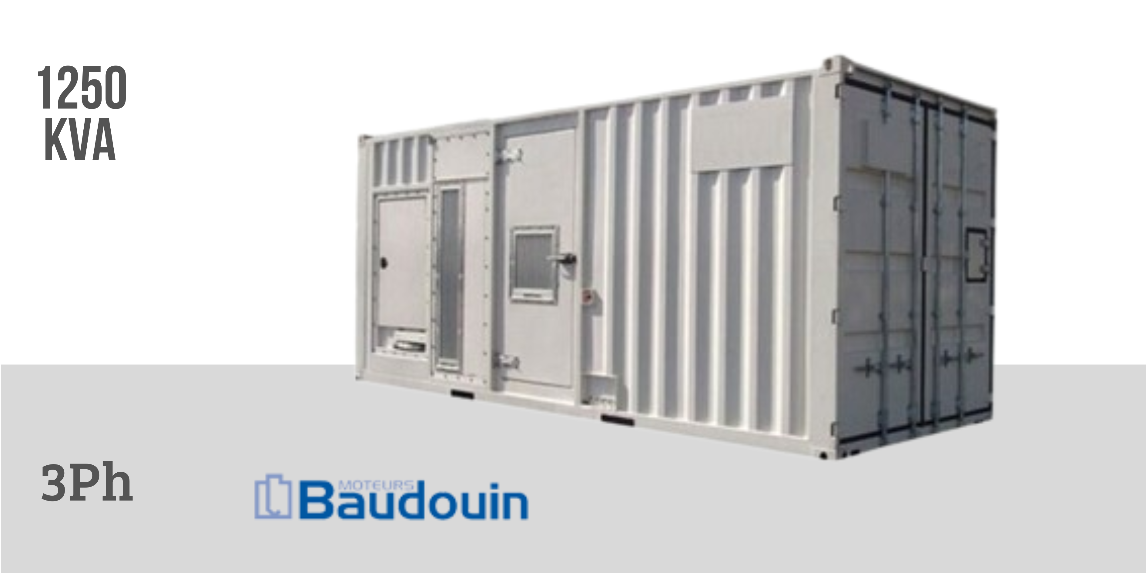 Baudouin Diesel Generators 